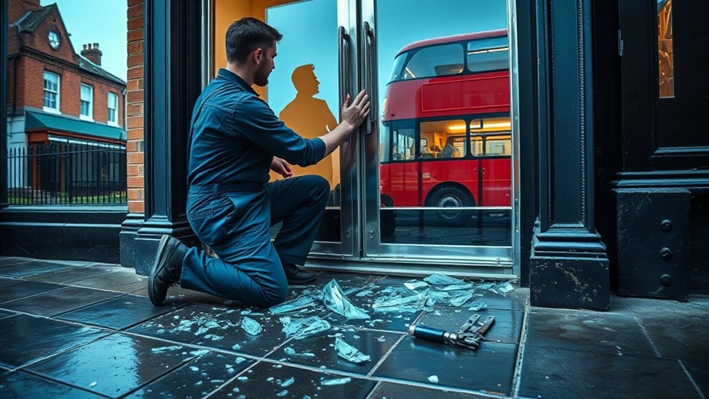 Glass Door Repair Chessington