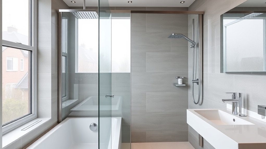 Semi-Frameless Shower Screens Chessington