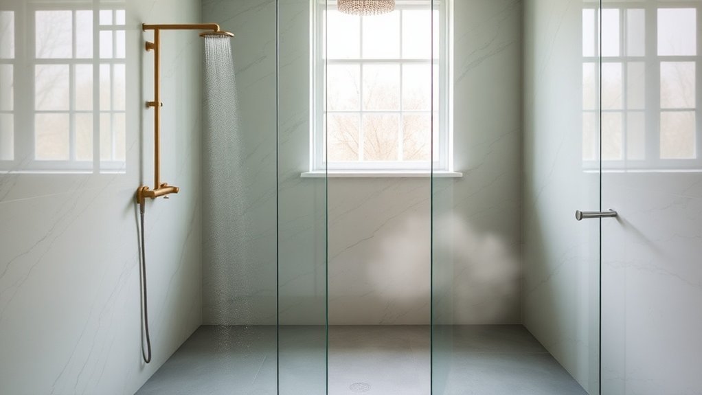 Wet Room Glass Panels Chessington